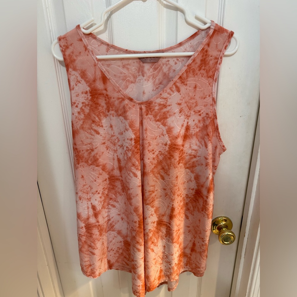 Amana Women’s 1X Embroidered Tunic Tank